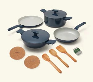 Complete Cookware Set (4-Piece) - Soft-Touch Handle